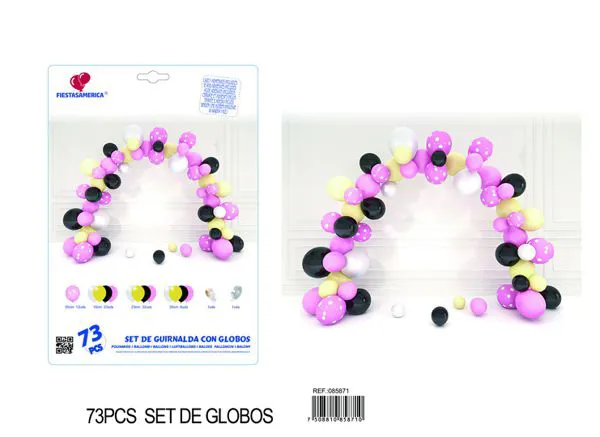 Set de globos para arco, 73 piezas