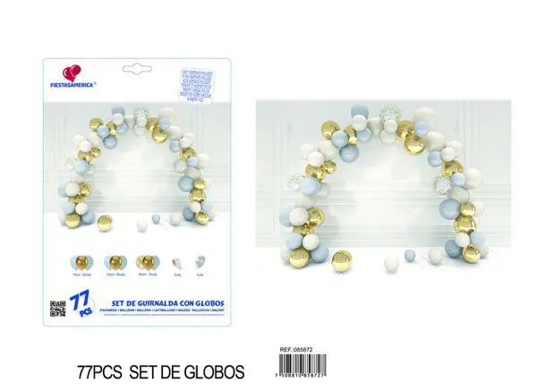 Set de globos para arco, 77 piezas