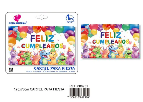Tela de fondo decorativa, 120x70 cm, 1 pieza