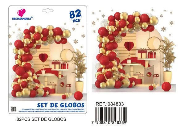 Set de San Valentín, 82 piezas