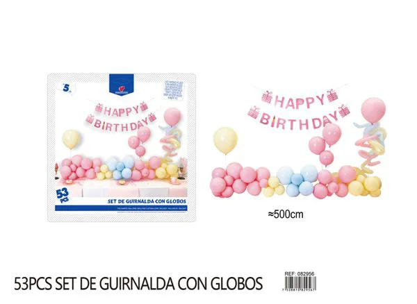 Set grande de globos, 53 piezas