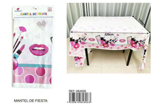 Mantel impreso, 132x220 cm