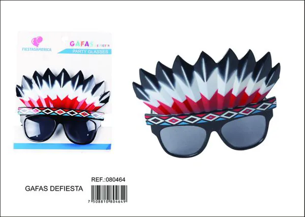 Lentes de fiesta estilo indígena