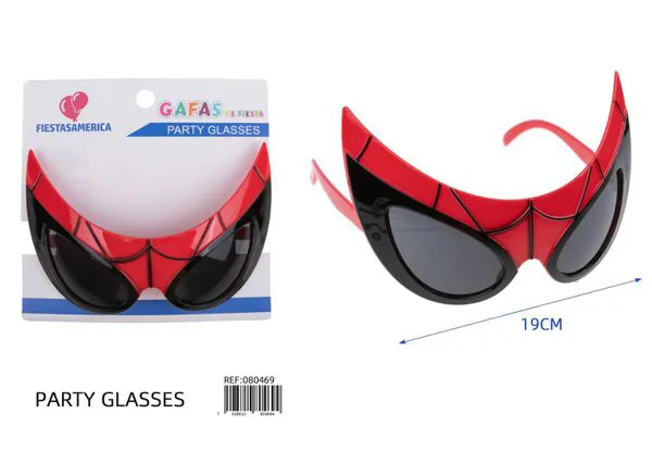 Lentes de fiesta de Hombre Araña