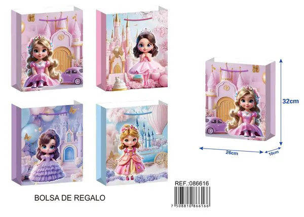 Bolsa de regalo, 26x32x10 cm