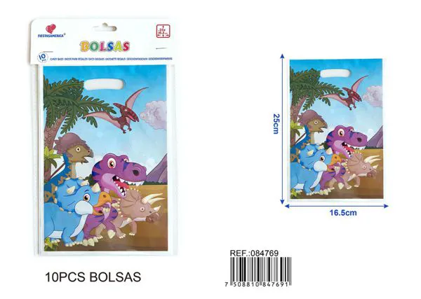 Bolsa perlada pequeña de 16.5x25 cm, 10 piezas