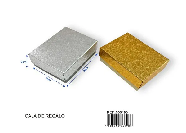 Caja de regalo de 7x9x3 cm