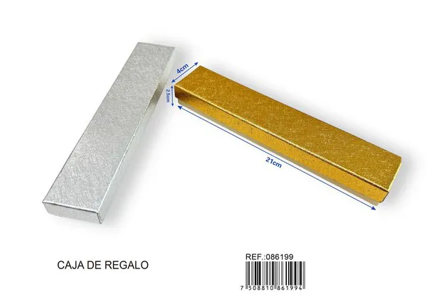 Caja de regalo de 4x21x2.5 cm