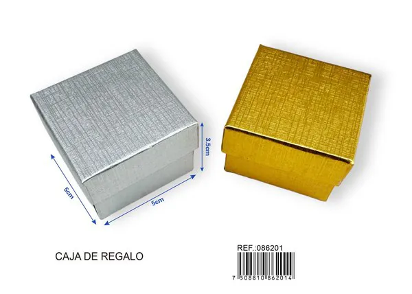 Caja de regalo de 5x5x3.5 cm