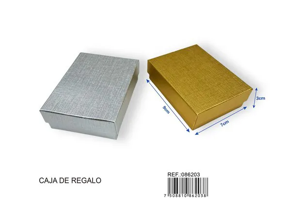 Caja de regalo de 7x9x3 cm