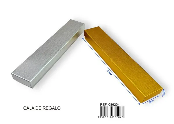 Caja de regalo de 4x21x2.5 cm