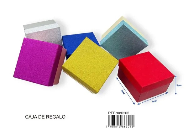 Caja de regalo de 9x9x5 cm