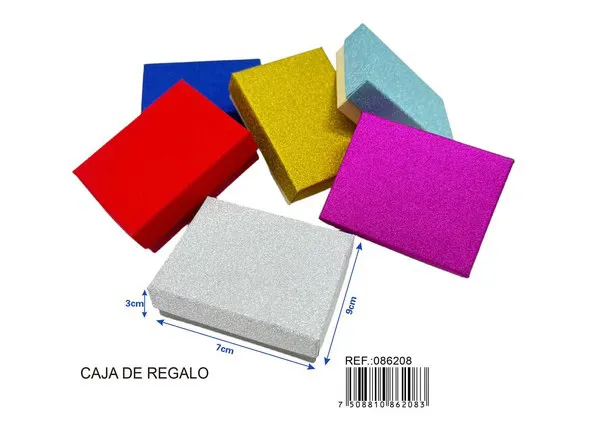 Caja de regalo de 7x9x3 cm