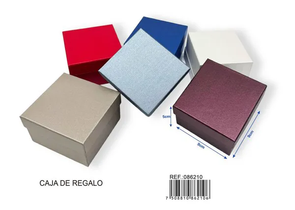 Caja de regalo de 9x9x5 cm
