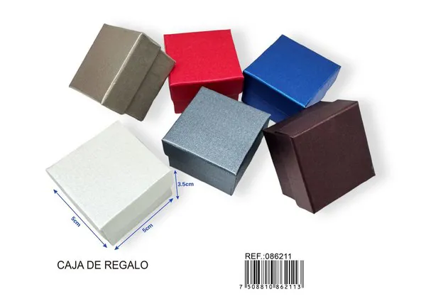 Caja de regalo de 5x5x3.5 cm