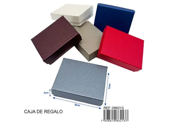 Caja de regalo de 7x9x3 cm