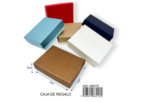 Caja de regalo de 7x9x3 cm