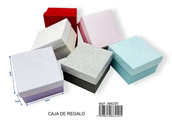 Caja de regalo de 9x9x5 cm