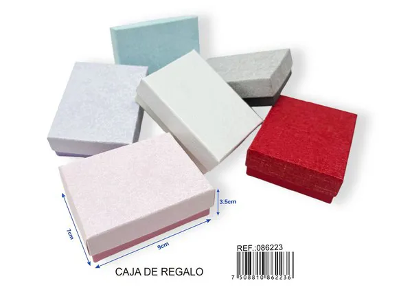Caja de regalo de 7x9x3 cm
