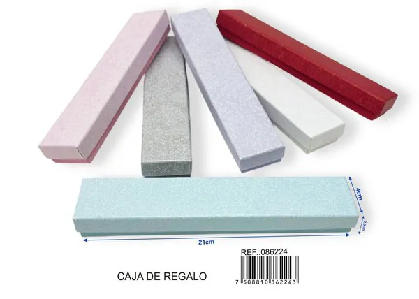 Caja de regalo de 4x21x2.5 cm
