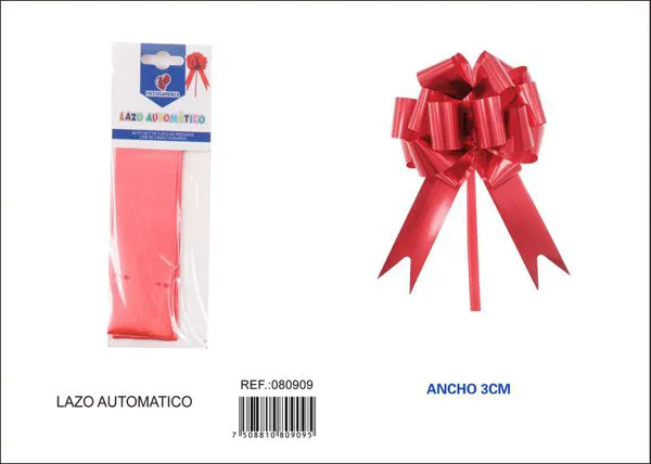 Guirnalda de color liso de 3x120 cm, color rojo
