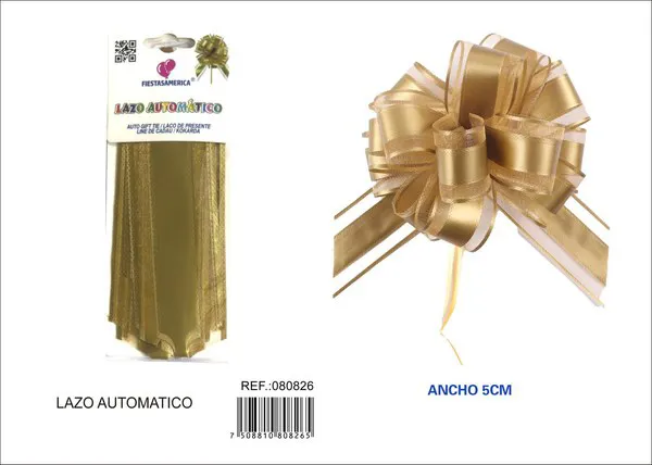 Guirnalda de flores esféricas de tul de 5 cm, color dorado