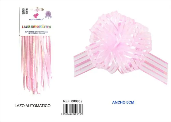 Guirnalda de flores esféricas de 5 cm, color rosa claro