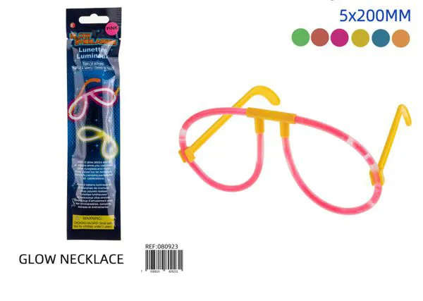 Lentes fluorescentes de 5x200 mm