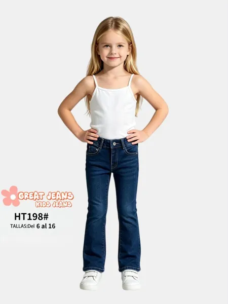 Jeans para niña