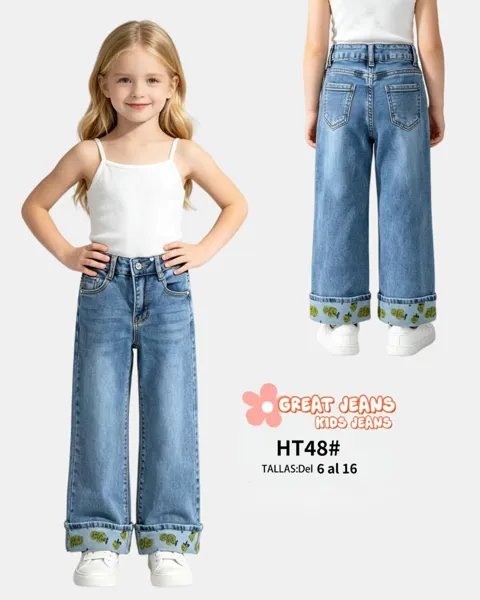 Jeans para niña