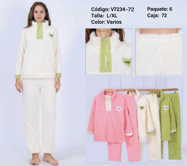 Pijama de peluche