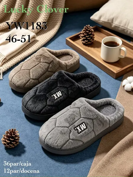 Pantuflas acolchadas