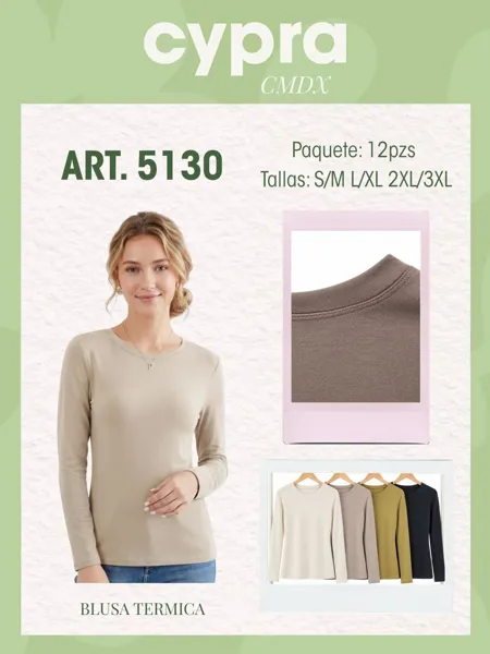Blusa térmica