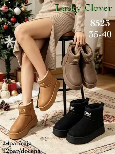 Botas forradas