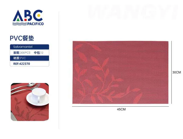 Mantel individual de PVC 30x45 cm