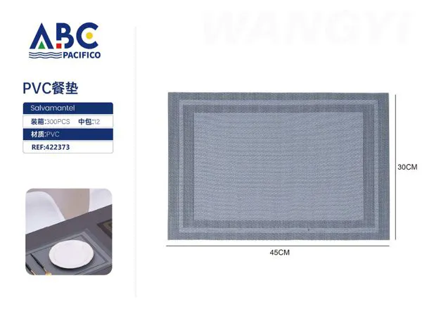 Mantel individual de PVC 30x45 cm