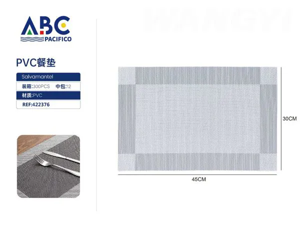 Mantel individual de PVC 30x45 cm