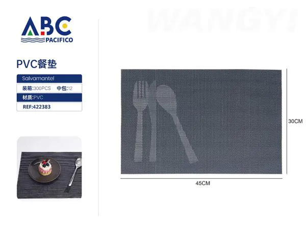 Mantel individual de PVC 30x45 cm