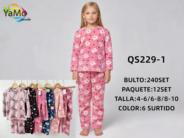 Pijama de peluche
