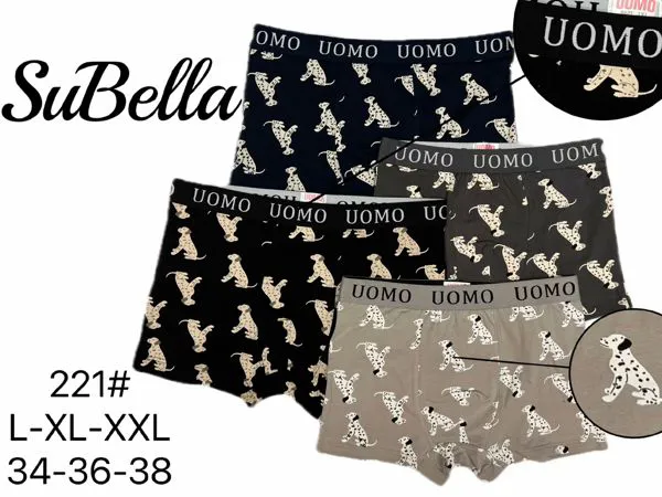 Boxer de algodón para hombre