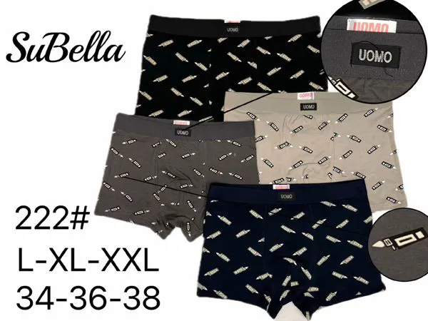 Boxer de algodón para hombre