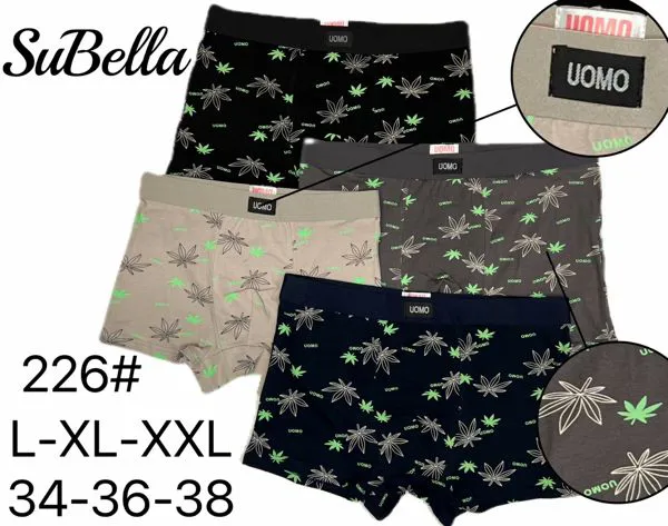 Boxer de algodón para hombre
