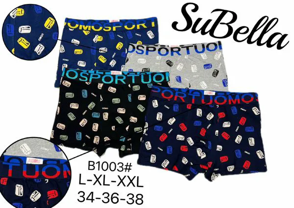 Boxer de algodón para hombre