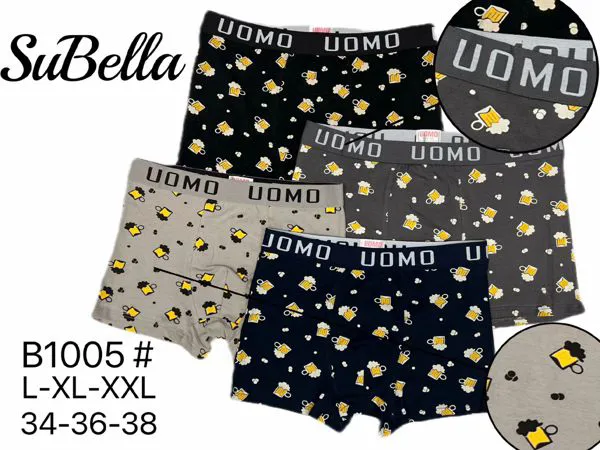 Boxer de algodón para hombre
