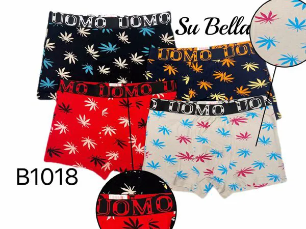 Boxer de algodón para hombre