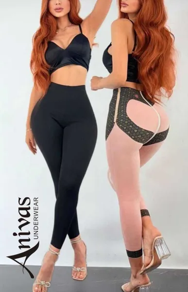 Leggings deportivos de tiro alto con realce levanta cola