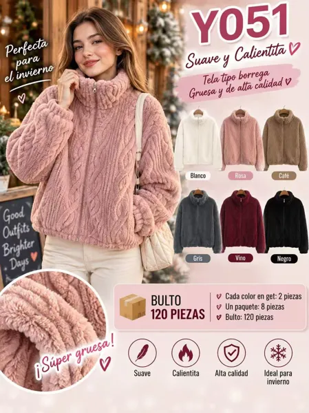 Chamarra de borrega