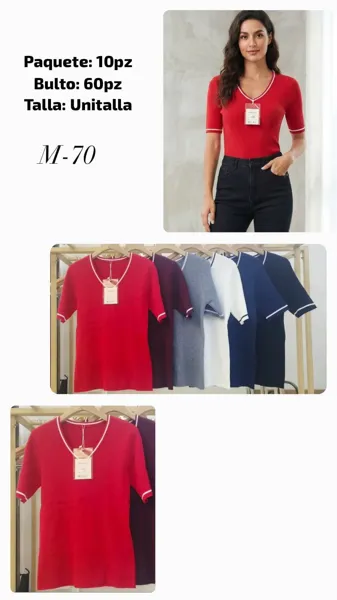 Blusa de punto