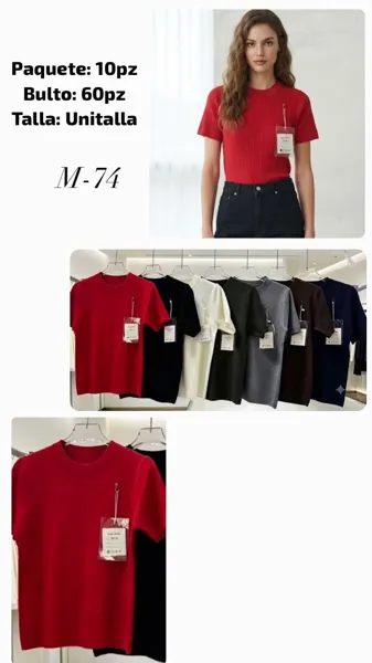 Blusa de punto