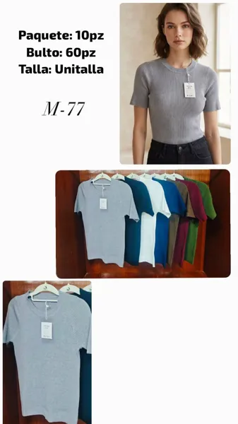 Blusa de punto